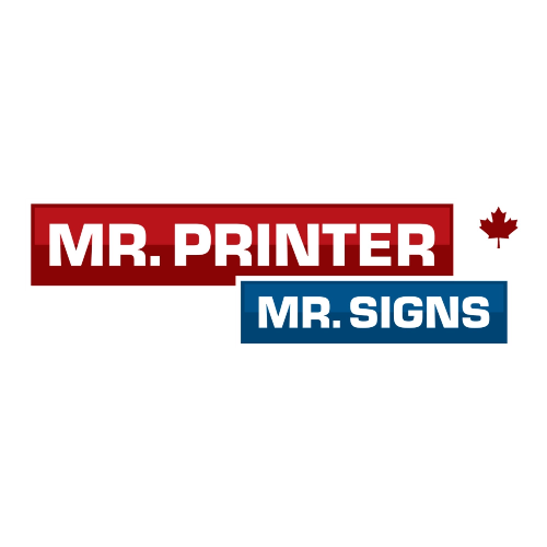 Mr. Printer and Mr. Signs logo