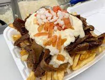 Beef Poutine in Momo Donair